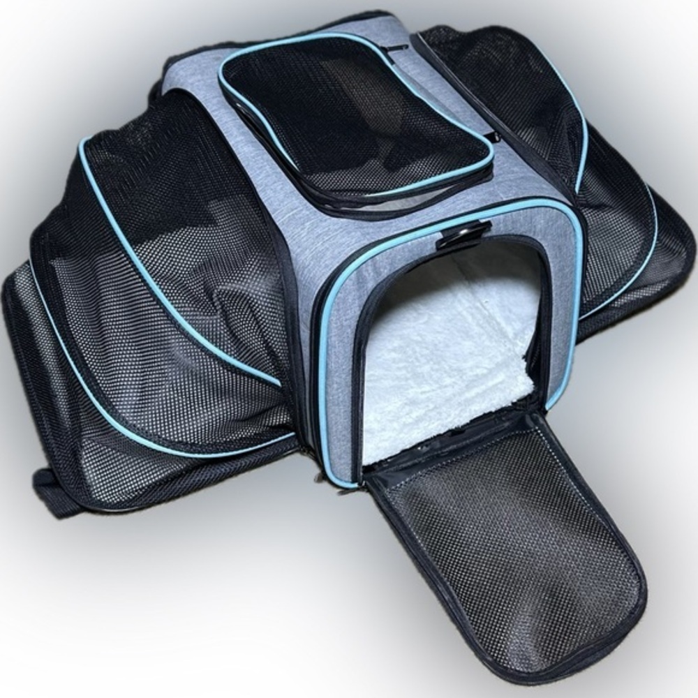 Pet Carrier Bag Portable Breathable Foldable Bag Cat Dog NWOT